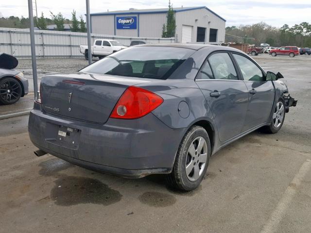 1G2ZF57B284263349 - 2008 PONTIAC G6 VALUE L GRAY photo 4