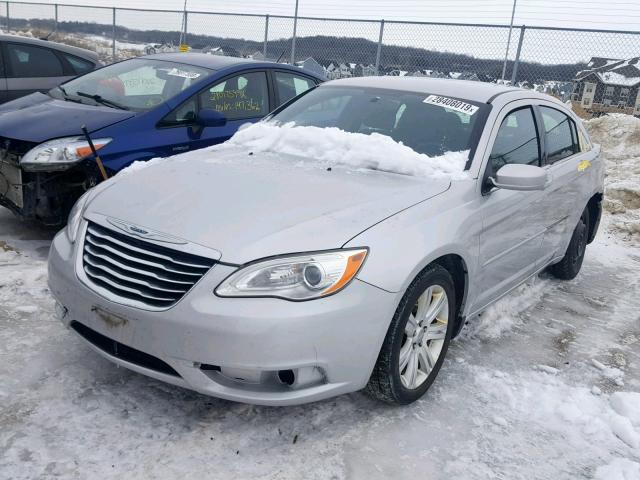 1C3CCBBG5CN225844 - 2012 CHRYSLER 200 TOURIN SILVER photo 2