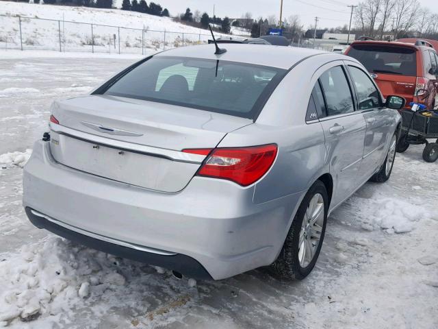 1C3CCBBG5CN225844 - 2012 CHRYSLER 200 TOURIN SILVER photo 4