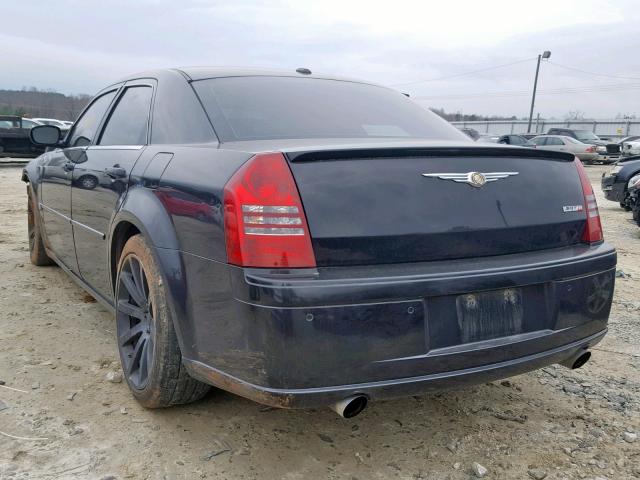 2C3KA73W06H510517 - 2006 CHRYSLER 300C SRT-8 BLACK photo 3