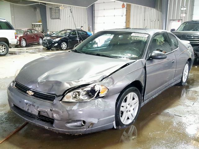 2G1WN151869287274 - 2006 CHEVROLET MONTE CARL GRAY photo 2