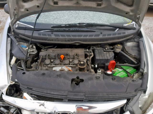 19XFA16329E028675 - 2009 HONDA CIVIC VP SILVER photo 7