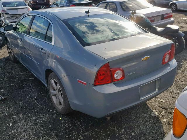 1G1ZJ57B894181131 - 2009 CHEVROLET MALIBU 2LT BLUE photo 3