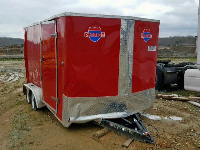 4YMBC1421JG061591 - 2018 UTILITY TRAILER RED photo 1