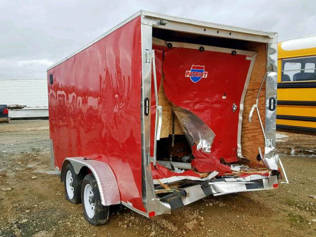 4YMBC1421JG061591 - 2018 UTILITY TRAILER RED photo 3