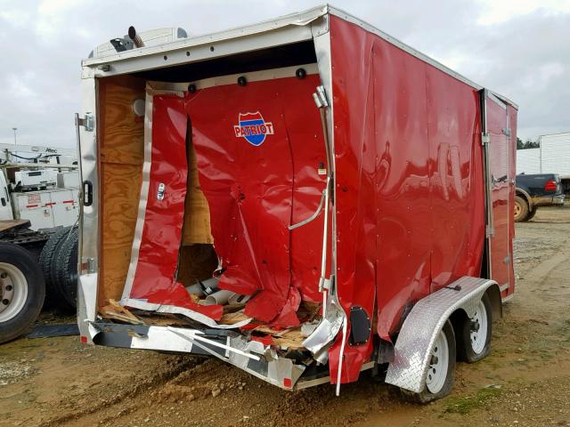 4YMBC1421JG061591 - 2018 UTILITY TRAILER RED photo 4