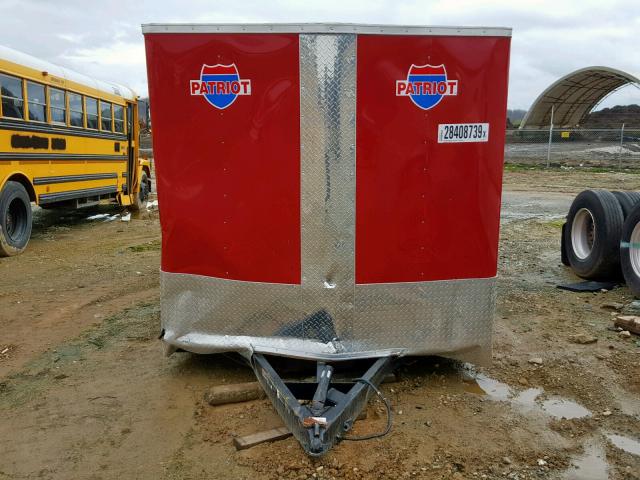 4YMBC1421JG061591 - 2018 UTILITY TRAILER RED photo 5