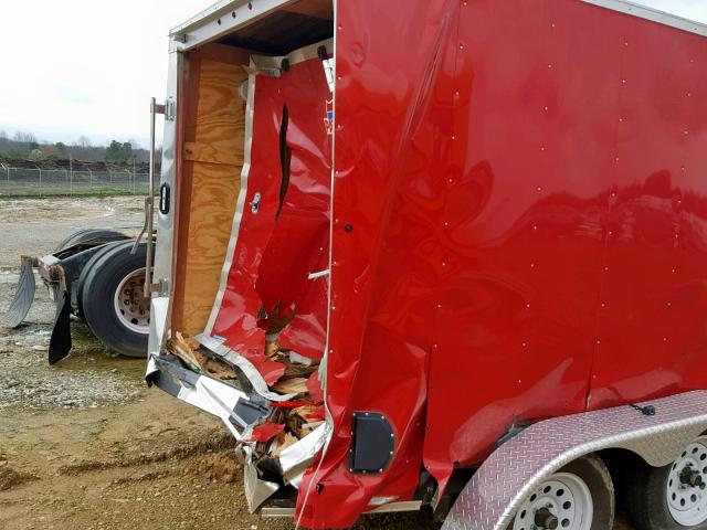 4YMBC1421JG061591 - 2018 UTILITY TRAILER RED photo 9