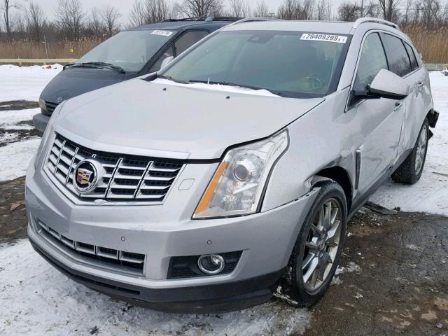 3GYFNFE31ES533390 - 2014 CADILLAC SRX PERFOR SILVER photo 2