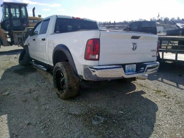 3C6UD5CL4CG206339 - 2012 DODGE RAM 2500 S WHITE photo 3