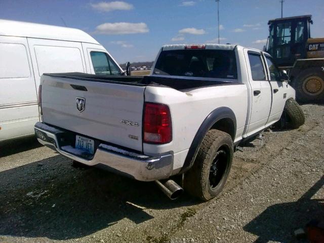 3C6UD5CL4CG206339 - 2012 DODGE RAM 2500 S WHITE photo 4