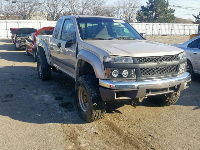 1GCDT196748162592 - 2004 CHEVROLET COLORADO TAN photo 1