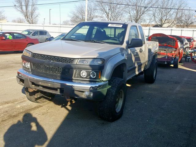 1GCDT196748162592 - 2004 CHEVROLET COLORADO TAN photo 2