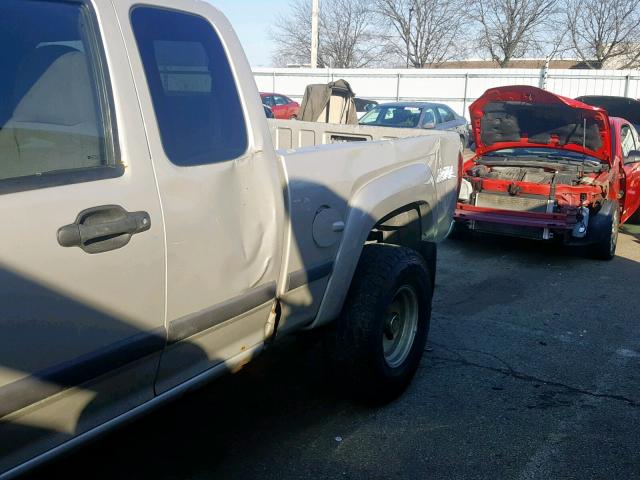 1GCDT196748162592 - 2004 CHEVROLET COLORADO TAN photo 9