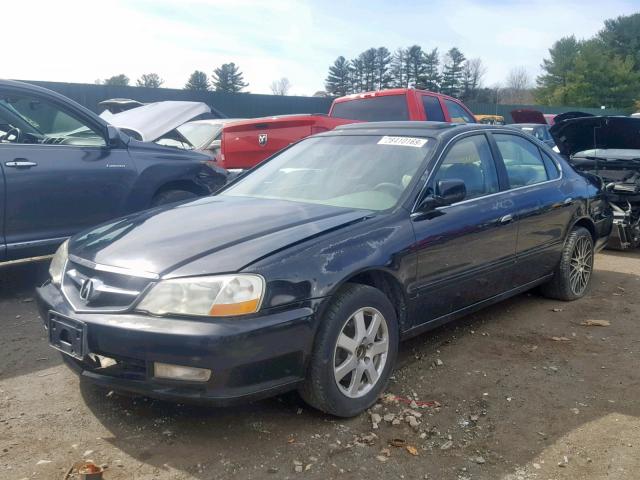 19UUA56642A000962 - 2002 ACURA 3.2TL BLACK photo 2