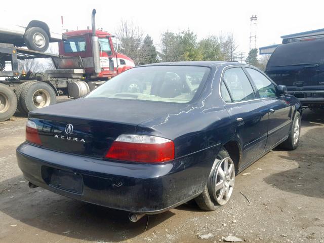 19UUA56642A000962 - 2002 ACURA 3.2TL BLACK photo 4