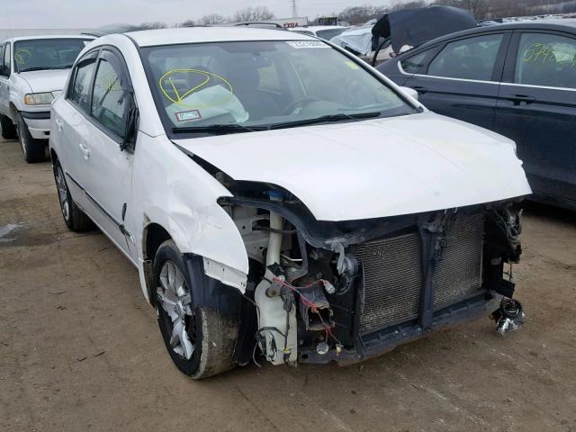 3N1AB6AP4CL668892 - 2012 NISSAN SENTRA 2.0 WHITE photo 1