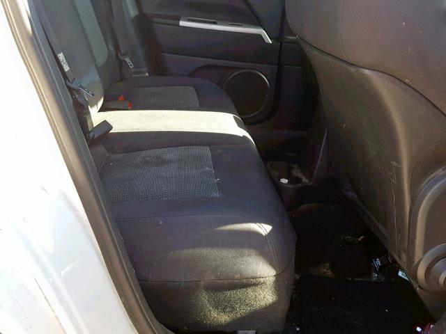 1J8FT47W58D708633 - 2008 JEEP COMPASS SP კრემისფერი ფოტო 6