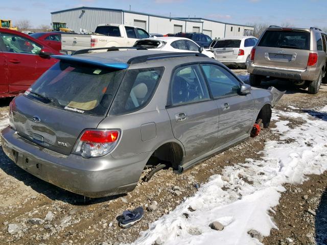 JF1GG79616G821821 - 2006 SUBARU IMPREZA WR GRAY photo 4