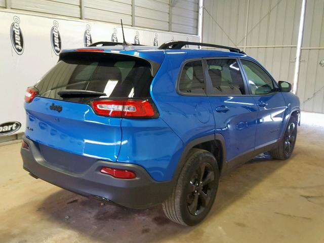 1C4PJMCB4JD515481 - 2018 JEEP CHEROKEE L BLUE photo 4