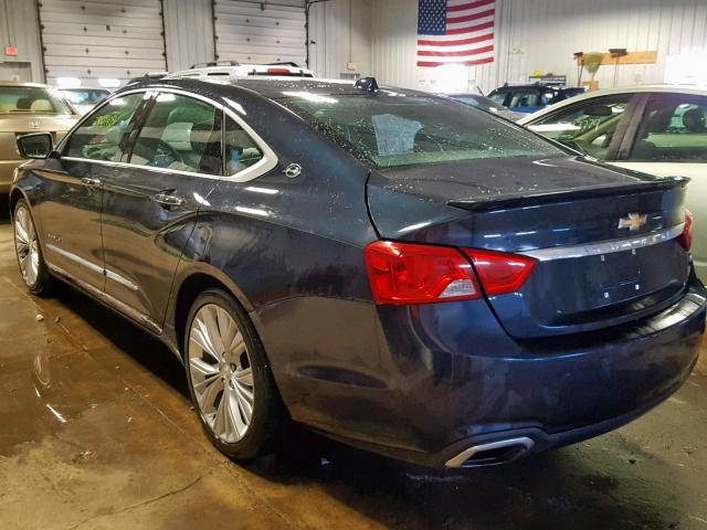 2G1155S30E9318474 - 2014 CHEVROLET IMPALA LTZ BLACK photo 3