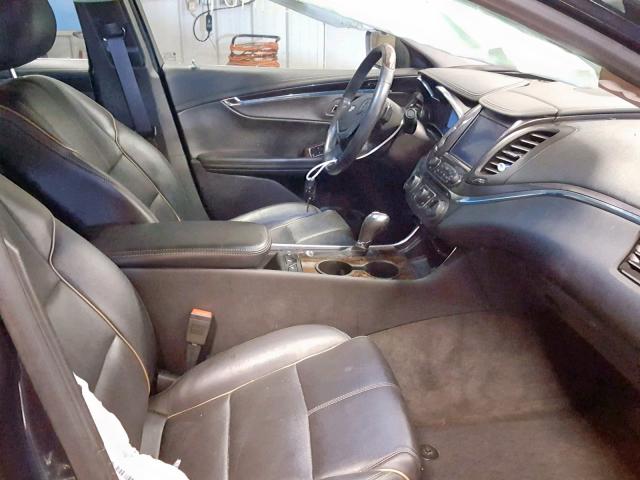 2G1155S30E9318474 - 2014 CHEVROLET IMPALA LTZ BLACK photo 5