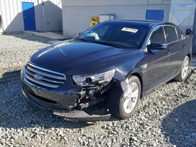 1FAHP2E85GG153103 - 2016 FORD TAURUS SEL BLACK photo 2