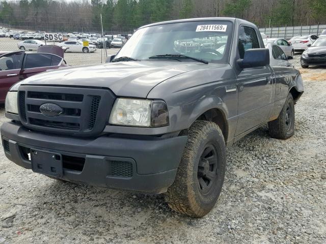 1FTYR10D67PA41140 - 2007 FORD RANGER CHARCOAL photo 2