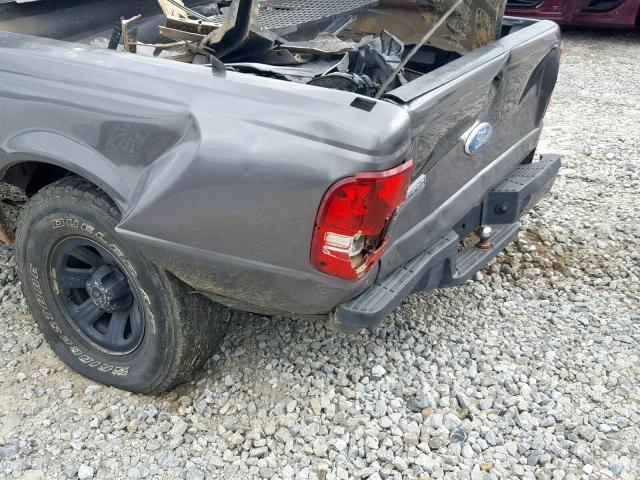 1FTYR10D67PA41140 - 2007 FORD RANGER CHARCOAL photo 9