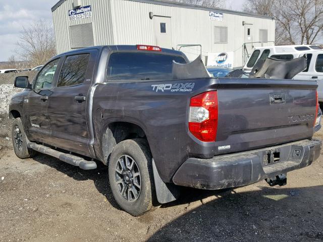 5TFDY5F11GX538652 - 2016 TOYOTA TUNDRA CRE GRAY photo 3