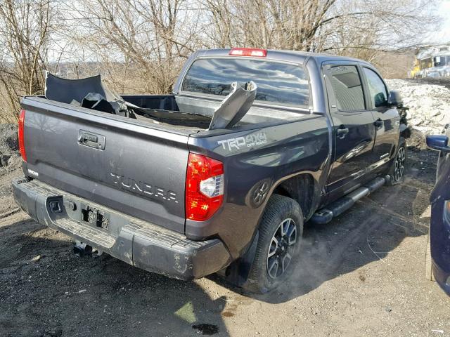 5TFDY5F11GX538652 - 2016 TOYOTA TUNDRA CRE GRAY photo 4