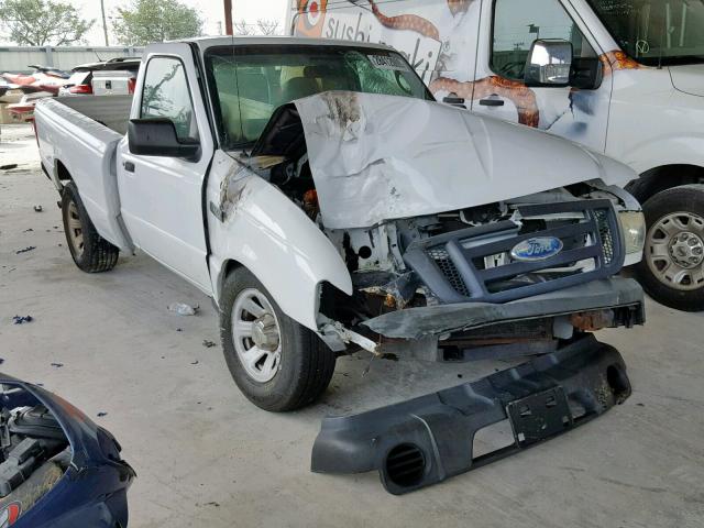 1FTYR10D59PA07063 - 2009 FORD RANGER WHITE photo 1