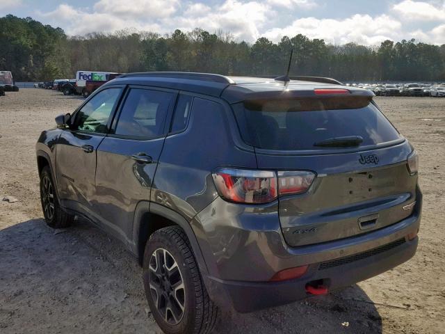 3C4NJDDBXKT619331 - 2019 JEEP COMPASS TR GRAY photo 3