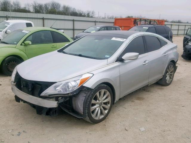 KMHFH4JG4DA278739 - 2013 HYUNDAI AZERA GLS SILVER photo 2