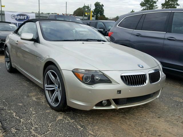 WBAEK13507CN80515 - 2007 BMW 650 I SILVER photo 1