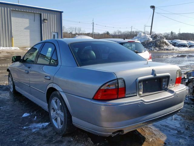 1LNHM87A96Y622056 - 2006 LINCOLN LS GRAY photo 3