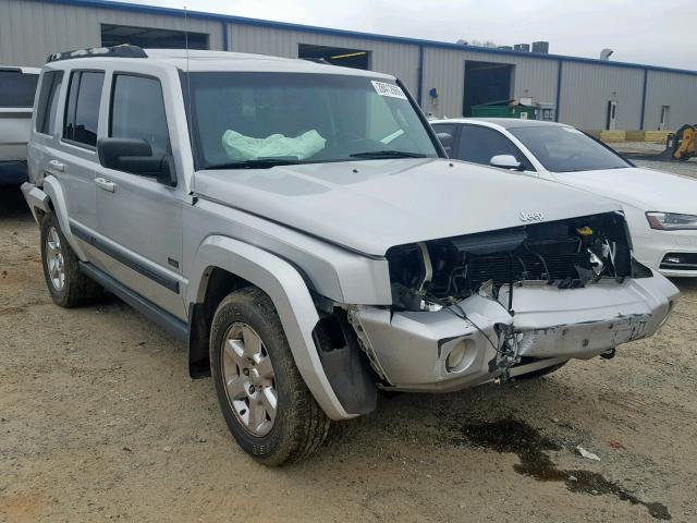 1J8HH48P47C673248 - 2007 JEEP COMMANDER SILVER photo 1