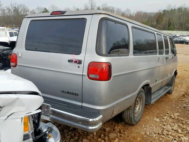 2B5WB35Z7TK157646 - 1996 DODGE RAM WAGON SILVER photo 4