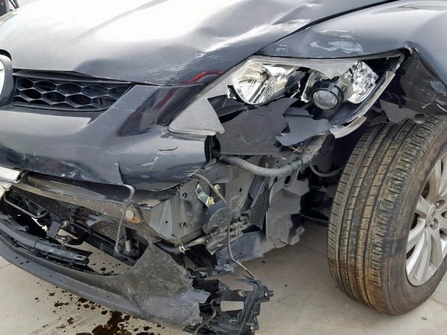 JM3ER2B57B0404035 - 2011 MAZDA CX-7 BLACK photo 9