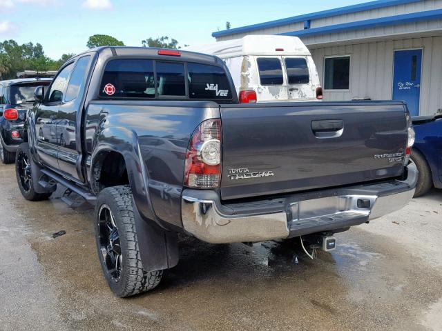 5TFTX4GNXDX019914 - 2013 TOYOTA TACOMA PRE GRAY photo 3