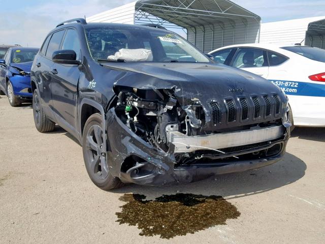 1C4PJLDS4HW623929 - 2017 JEEP CHEROKEE L BLACK photo 1