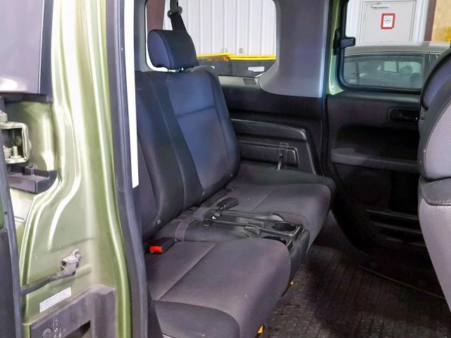 5J6YH28746L025560 - 2006 HONDA ELEMENT EX GREEN photo 6