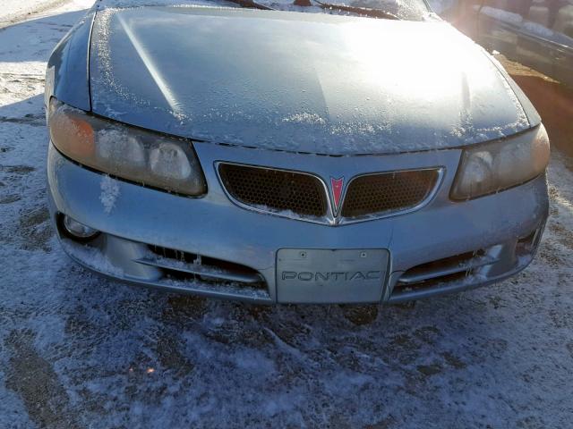 1G2HX52K234183171 - 2003 PONTIAC BONNEVILLE BLUE photo 10