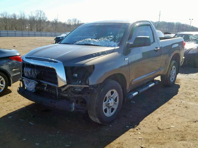 5TFJT52147X002186 - 2007 TOYOTA TUNDRA BROWN photo 2