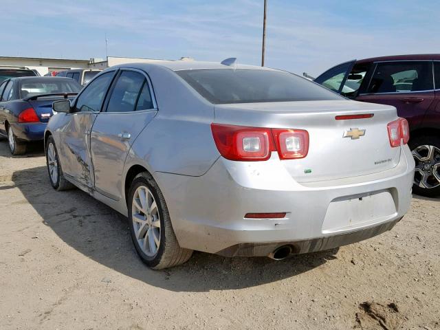 1G11F5SL3FF325389 - 2015 CHEVROLET MALIBU LTZ SILVER photo 3