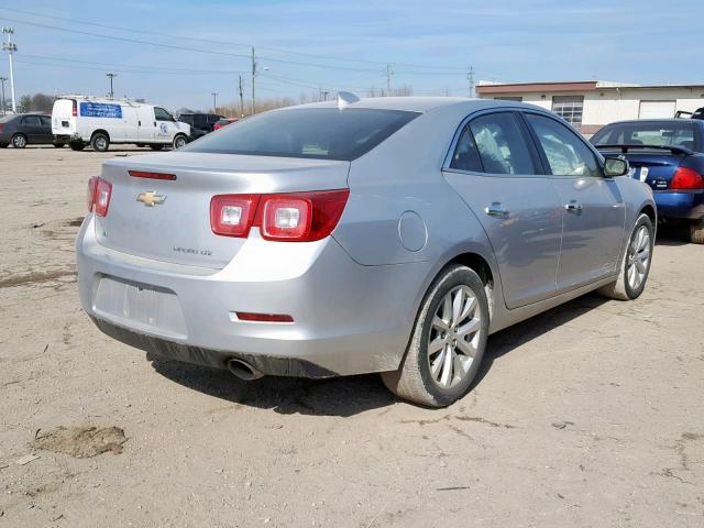 1G11F5SL3FF325389 - 2015 CHEVROLET MALIBU LTZ SILVER photo 4