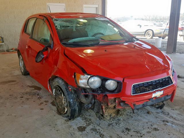 1G1JA6SH4F4151439 - 2015 CHEVROLET SONIC LS 红色 照片 1