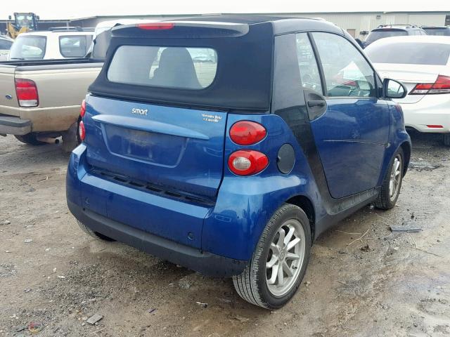 WMEEK3BA0AK336178 - 2010 SMART FORTWO PAS 蓝色 照片 4