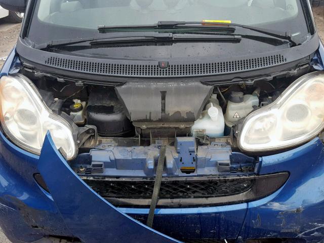 WMEEK3BA0AK336178 - 2010 SMART FORTWO PAS 蓝色 照片 7
