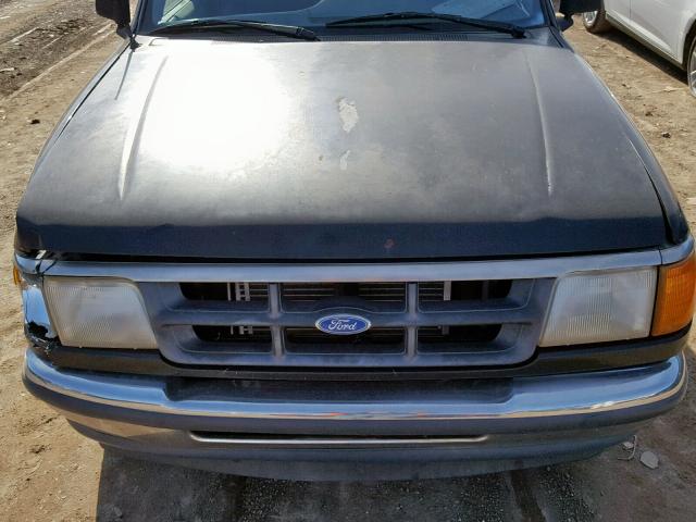 1FTCR10A8RUA73947 - 1994 FORD RANGER BLACK photo 7